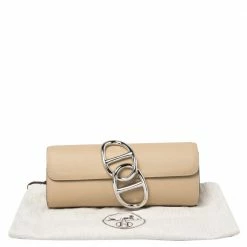 Hermes Beige Leather Egee Clutch For Women -Deals Hermes Store luxury women hermes used handbags p340147 012