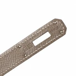 Hermes Etoupe Epsom Leather Palladium Hardware Kelly Sellier 35 Bag For Women -Deals Hermes Store luxury women hermes used handbags p340680 001