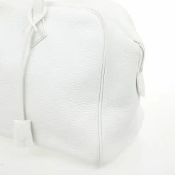 Hermes White Leather Victoria Elan Bag For Women -Deals Hermes Store luxury women hermes used handbags p34381 015