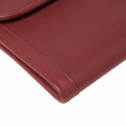 Hermes Rouge Grenat Swift Leather Elan 29 Jige Clutch For Women -Deals Hermes Store luxury women hermes used handbags p348796 012