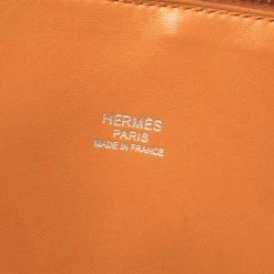 Hermes Orange Togo Leather Bolide 31 Bag For Women -Deals Hermes Store luxury women hermes used handbags p348808 005