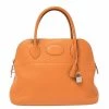 Hermes Orange Togo Leather Bolide 31 Bag For Women 1 Hermes Orange Togo Leather Bolide 31 Bag For Women -Deals Hermes Store luxury women hermes used handbags p348808 013