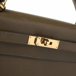 Hermes Lichen Tadelakt Leather Gold Hardware Kelly Sellier 32 Bag For Women -Deals Hermes Store luxury women hermes used handbags p348822 017