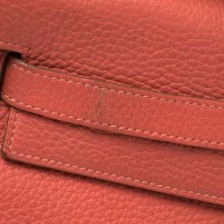 Hermes Rose Jaipur Clemence Leather Gold Hardware Kelly Retourne 32 Bag For Women -Deals Hermes Store luxury women hermes used handbags p348835 021
