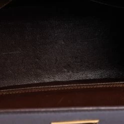 Hermes Chocolat Courchevel Leather Gold Hardware Kelly Sellier 32 Bag For Women -Deals Hermes Store luxury women hermes used handbags p349642 1604980815 013
