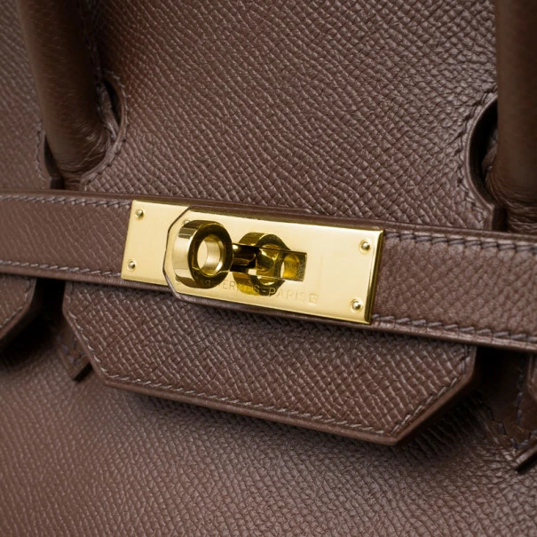 Hermes Brown Couchevel Birkin 35 For Women 5 Hermes Brown Couchevel Birkin 35 For Women - Image 3