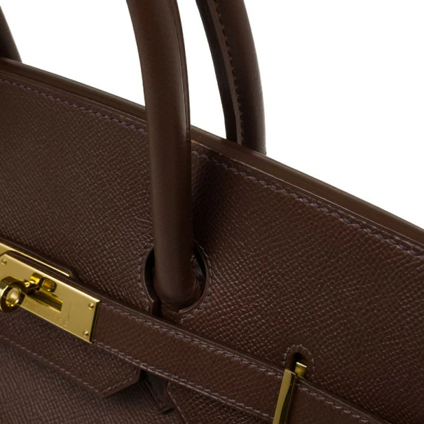 Hermes Brown Couchevel Birkin 35 For Women 6 Hermes Brown Couchevel Birkin 35 For Women - Image 4