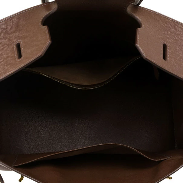 Hermes Brown Couchevel Birkin 35 For Women 12 Hermes Brown Couchevel Birkin 35 For Women - Image 10