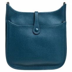 Hermes Collert Taurillion Clemence Leather Evelyne III PM Bag For Women -Deals Hermes Store luxury women hermes used handbags p350925 004