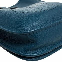 Hermes Collert Taurillion Clemence Leather Evelyne III PM Bag For Women -Deals Hermes Store luxury women hermes used handbags p350925 006