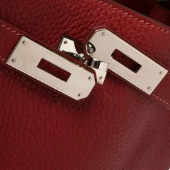 Hermes Rouge Casaque/Rose Jaipur Togo Leather Palladium Hardware So Kelly 26 Bag For Women -Deals Hermes Store luxury women hermes used handbags p350950 014