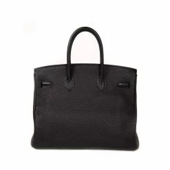 Hermes Hermès Black Togo Leather Palladium Hardware Birkin 35 Bag For Women 25 Hermes Hermès Black Togo Leather Palladium Hardware Birkin 35 Bag For Women -Deals Hermes Store luxury women hermes used handbags p352680 007