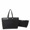 Hermes Black Canvas Herbag Cabas GM Bag For Women -Deals Hermes Store luxury women hermes used handbags p352806 012
