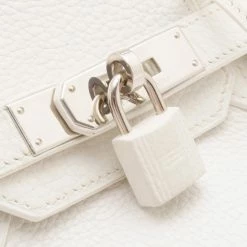 Hermes White Clemence Birkin 30 For Women -Deals Hermes Store luxury women hermes used handbags p35370 009