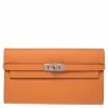 Hermes Feu Epsom Leather Kelly Wallet For Women -Deals Hermes Store luxury women hermes used handbags p353899 001