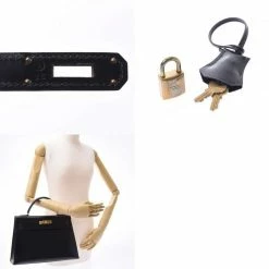 Hermes Black Box Leather Kelly Sellier 32 Bag For Women 27 Hermes Black Box Leather Kelly Sellier 32 Bag For Women -Deals Hermes Store luxury women hermes used handbags p354290 017