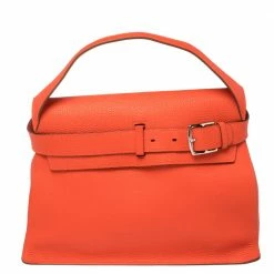 Hermes Capucine Taurillion Clemence Leather Etribelt Bag For Women