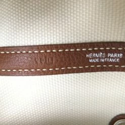 Hermes Ivory And Brown Garden Party Tote For Women 12 Hermes Ivory And Brown Garden Party Tote For Women -Deals Hermes Store luxury women hermes used handbags p35484 005