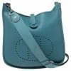 Hermes Blue Jean Togo Leather Evelyne III GM Bag For Women -Deals Hermes Store luxury women hermes used handbags p354959 009