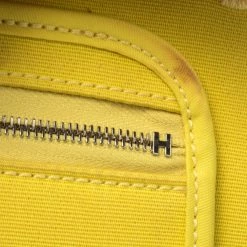 Hermes Lime/Rouge Canvas And Leather Herbag Zip 31 Bag For Women -Deals Hermes Store luxury women hermes used handbags p356851 009