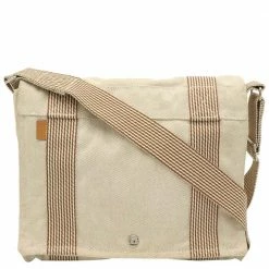 Hermes Beige Toile Canvas Herline Messenger Bag For Women