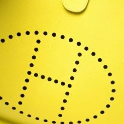 Hermes Lime Epsom Leather Evelyne III GM Bag For Women -Deals Hermes Store luxury women hermes used handbags p358128 012