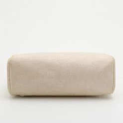 Hermes Tan Leather And Beige Toile Canvas Herbag For Women -Deals Hermes Store luxury women hermes used handbags p35840 0005