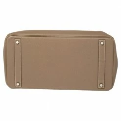 Hermes Etoupe Grey Togo Leather Palladium Hardware Birkin 40 Bag For Women -Deals Hermes Store luxury women hermes used handbags p359918 016