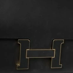 Hermes Black Sombrero Leather Gold Hardware Constance Cartable 29 Bag For Women -Deals Hermes Store luxury women hermes used handbags p359923 016