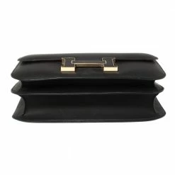 Hermes Black Sombrero Leather Gold Hardware Constance Cartable 29 Bag For Women -Deals Hermes Store luxury women hermes used handbags p359923 019