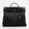 Hermes Black Convertible Herbag Satchel For Women 2 Hermes Black Convertible Herbag Satchel For Women -Deals Hermes Store luxury women hermes used handbags p36325 001