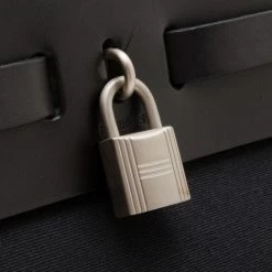 Hermes Black Convertible Herbag Satchel For Women -Deals Hermes Store luxury women hermes used handbags p36325 014