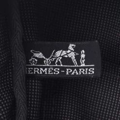 Hermes Grey Toile Canvas Herline GM Bag For Women -Deals Hermes Store luxury women hermes used handbags p364365 011