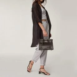 Hermes Havane Ostrich Palladium Hardware Birkin 25 Bag For Women -Deals Hermes Store luxury women hermes used handbags p367385 1607603191 016