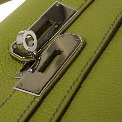 Hermes Apple Green Togo Leather Palladium Hardware Kelly Retourne 35 Bag For Women -Deals Hermes Store luxury women hermes used handbags p368424 009
