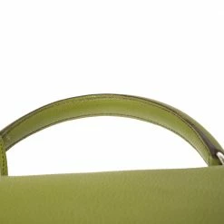 Hermes Apple Green Togo Leather Palladium Hardware Kelly Retourne 35 Bag For Women -Deals Hermes Store luxury women hermes used handbags p368424 012