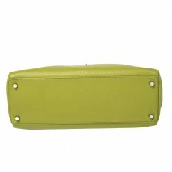 Hermes Apple Green Togo Leather Palladium Hardware Kelly Retourne 35 Bag For Women -Deals Hermes Store luxury women hermes used handbags p368424 017