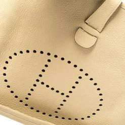 Hermes Parchemin Togo Leather Evelyne III GM Bag For Women -Deals Hermes Store luxury women hermes used handbags p368784 009