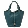 Hermes Colvert Clemence Leather Picotin PM Bag For Women -Deals Hermes Store luxury women hermes used handbags p373414 002