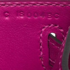 Hermes Hermès Cyclamen Swift Leather Palladium Hardware Kelly Pochette For Women 26 Hermes Hermès Cyclamen Swift Leather Palladium Hardware Kelly Pochette For Women -Deals Hermes Store luxury women hermes used handbags p374534 014