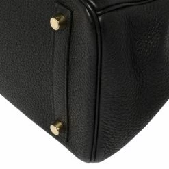 Hermes Noir Togo Leather Gold Hardware Birkin 30 Bag For Women -Deals Hermes Store luxury women hermes used handbags p375390 006