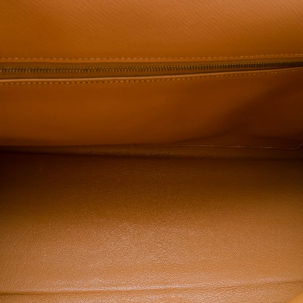 Hermes Gold Epsom Leather Kelly 35cm For Women 8 Hermes Gold Epsom Leather Kelly 35cm For Women - Image 6
