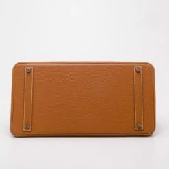 Hermes Gold Togo Leather Birkin 40 For Women -Deals Hermes Store luxury women hermes used handbags p37700 005