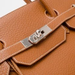 Hermes Gold Togo Leather Birkin 40 For Women -Deals Hermes Store luxury women hermes used handbags p37700 007