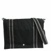 Hermes Black Canvas Fourre Tout Besace MM Messenger Bag For Women -Deals Hermes Store luxury women hermes used handbags p377610 006