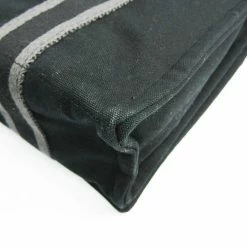 Hermes Black Canvas Fourre Tout Besace MM Messenger Bag For Women -Deals Hermes Store luxury women hermes used handbags p377610 009