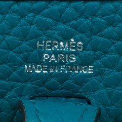 Hermes Clemence Bleu Evelyne II TPM Bag For Women -Deals Hermes Store luxury women hermes used handbags p3794 014