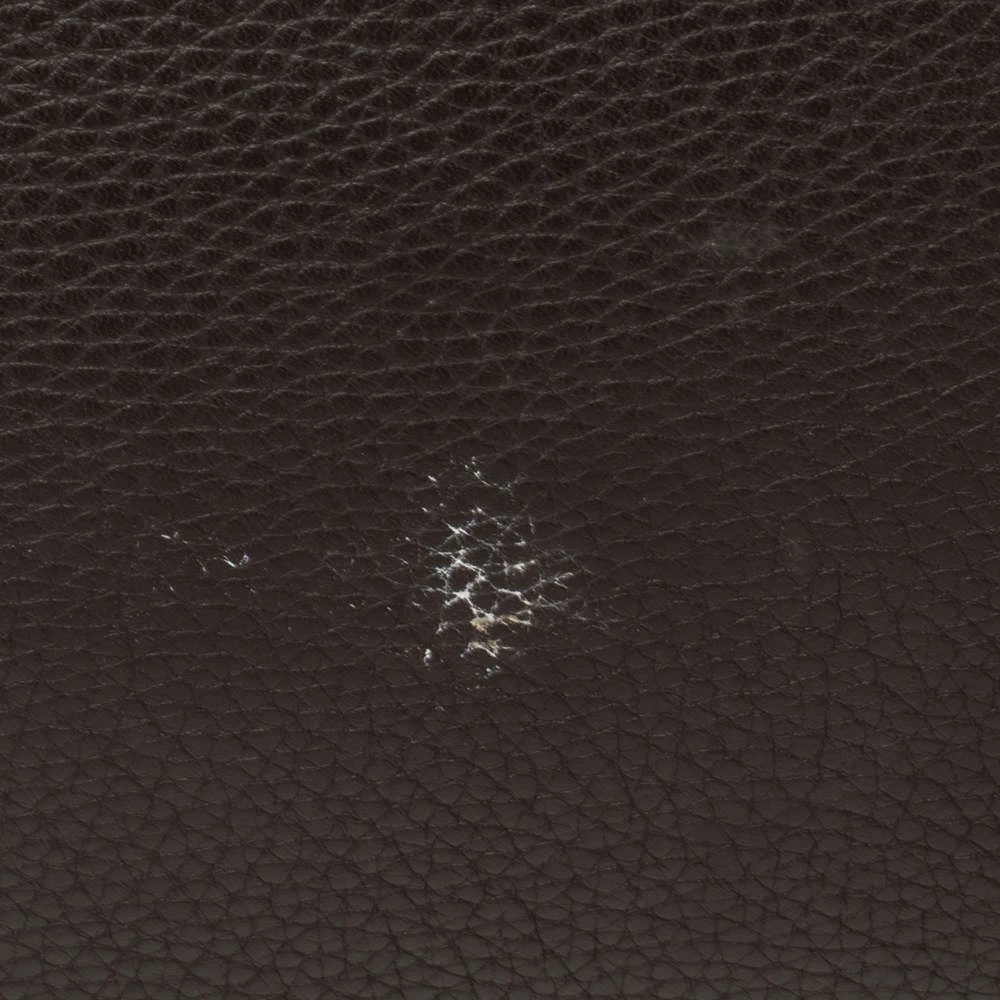 Hermes Cacao Clemence Leather Palladium Hardware Birkin 35 Bag For Women 10 Hermes Cacao Clemence Leather Palladium Hardware Birkin 35 Bag For Women - Image 8