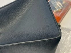 Hermes Black Epsom Leather Gold Hardware Kelly Sellier 35 Bag For Women -Deals Hermes Store luxury women hermes used handbags p381630 010