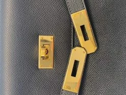 Hermes Black Epsom Leather Gold Hardware Kelly Sellier 35 Bag For Women -Deals Hermes Store luxury women hermes used handbags p381630 012